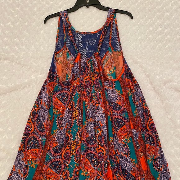 SOLD***Free People Count Me In Trapeze Tunic-L - Picture 4 of 12